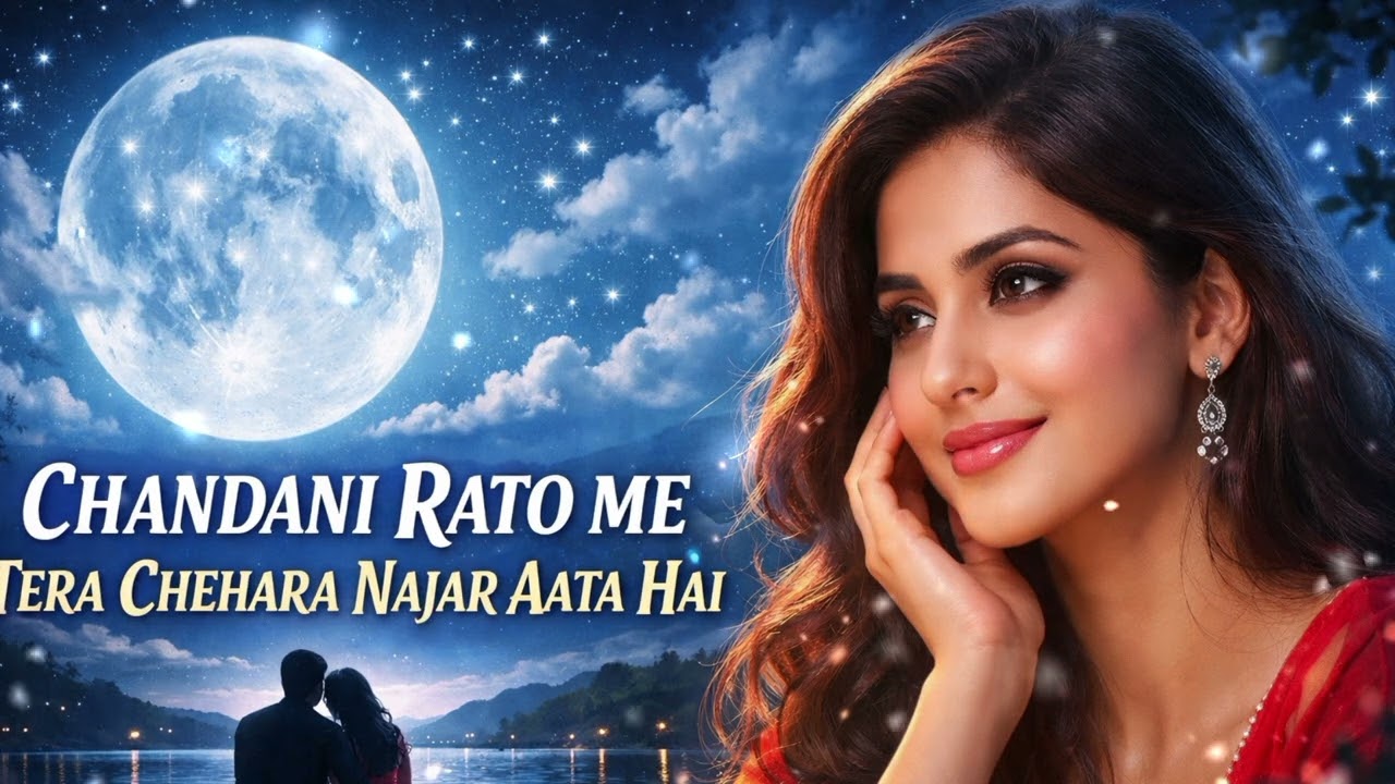 CHANDANI RATO ME TERA CHERA NAJAR AATA HAI #90ssong 