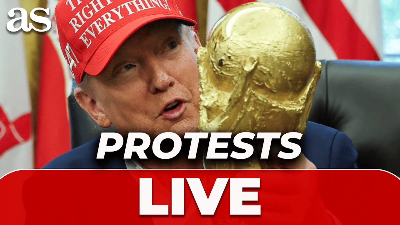 LIVE: HUMAN RIGHTS groups PROTEST FIFA PEACE PRIZE for TRUMP