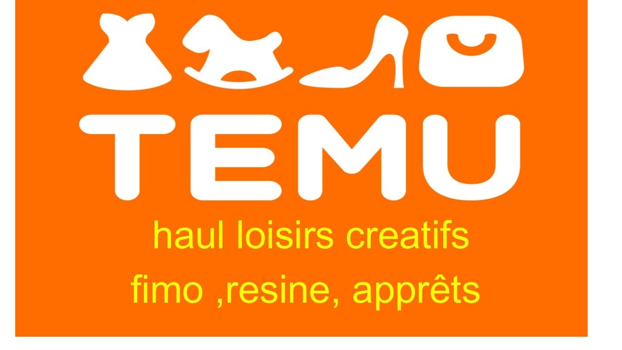 🎃🎃Haul TEMU : loisirs créatifs , fimo ,résine , apprêts ......🎃🎃