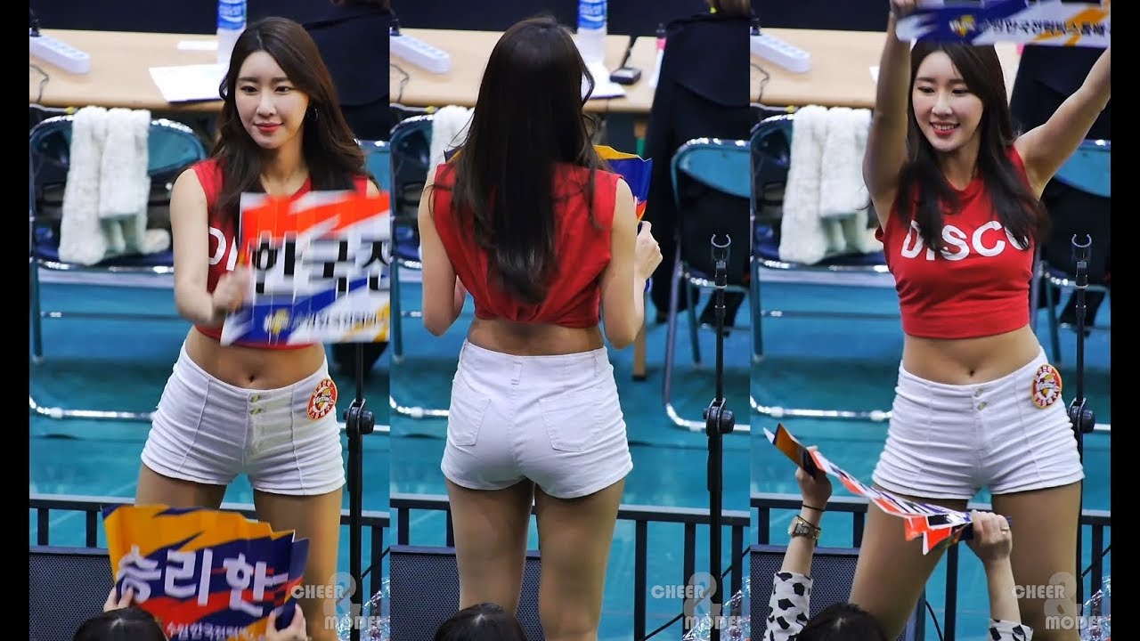 171227 최미진 치어리더 응원 한국전력 빅스톰 배구단