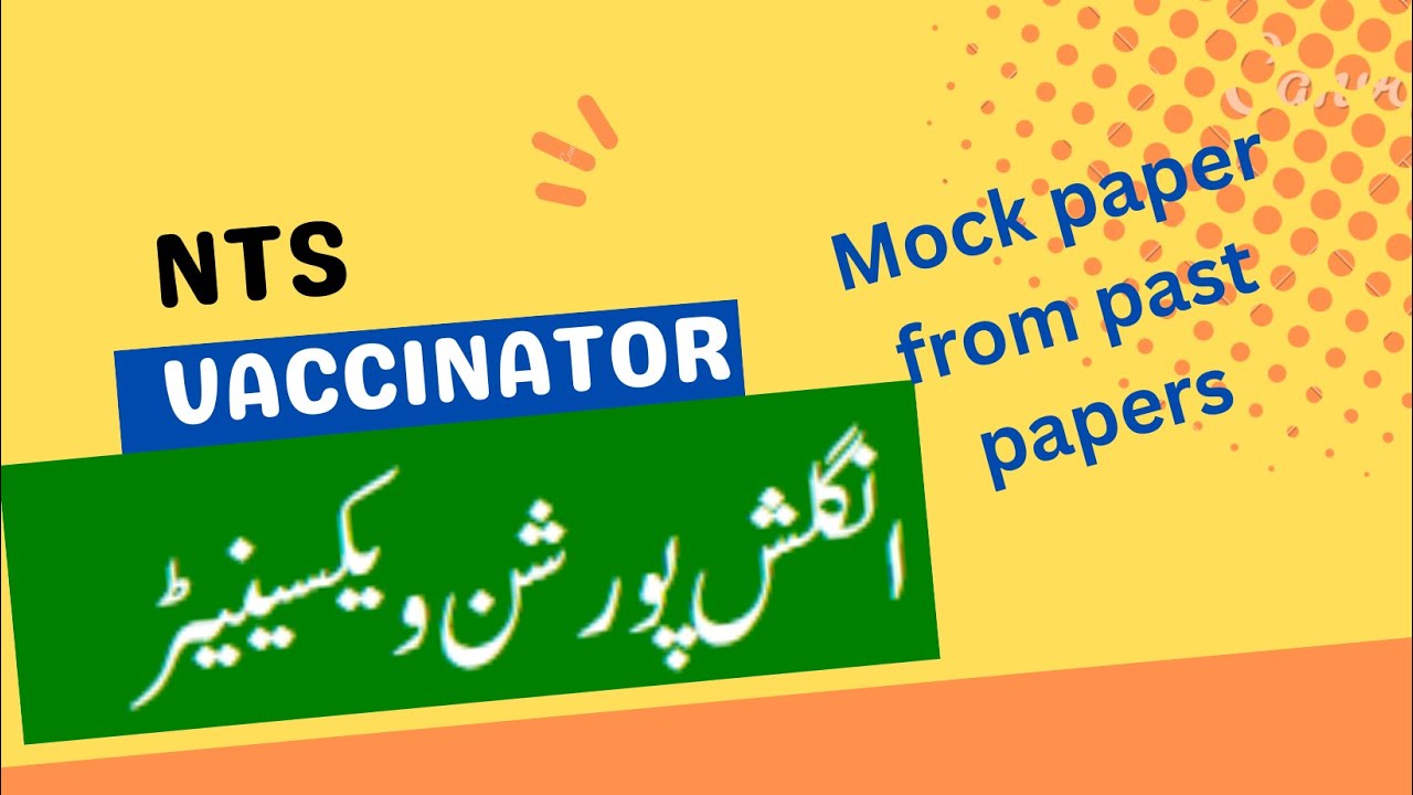English portion NTS vaccinator
