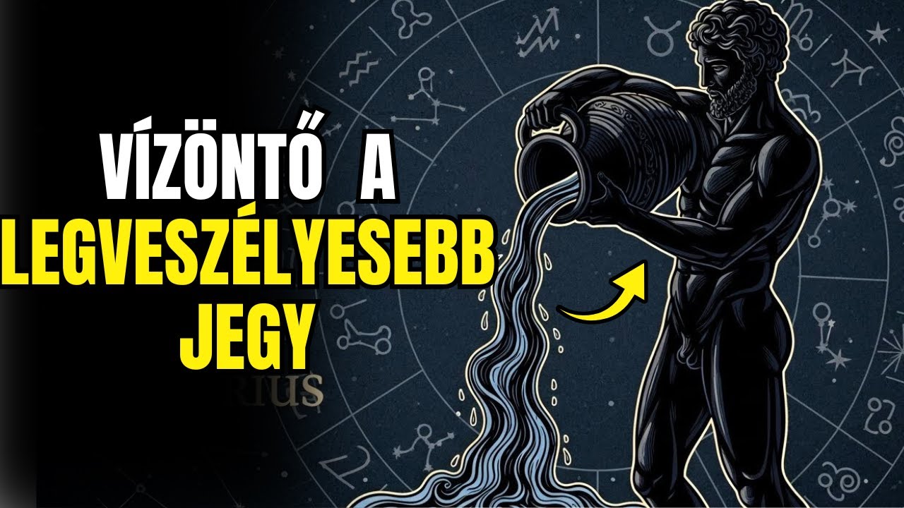VÍZÖNTŐ – „A ZODIÁKUS LEGVESZÉLYESEBB JEGYE”Azonosulsz ezzel?