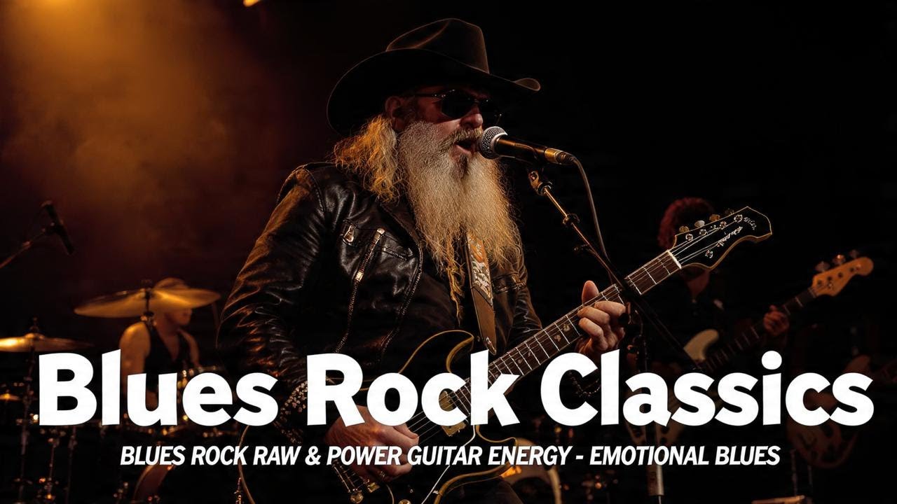 Jimi Hendrix, ZZ Top, Eric Clapton, The Animals Inspired Rock Blues & Soul Ballads