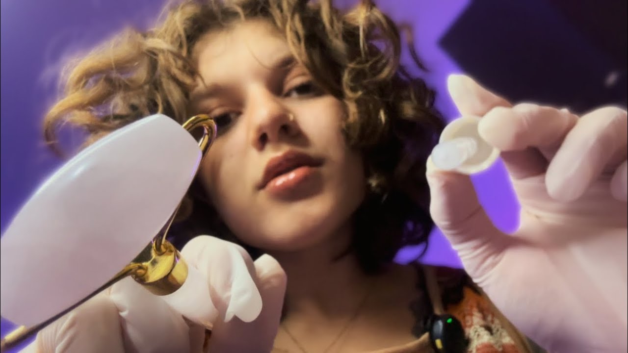 ASMR LIMPEZA DE PELE COMPLETA E DETALHADA
