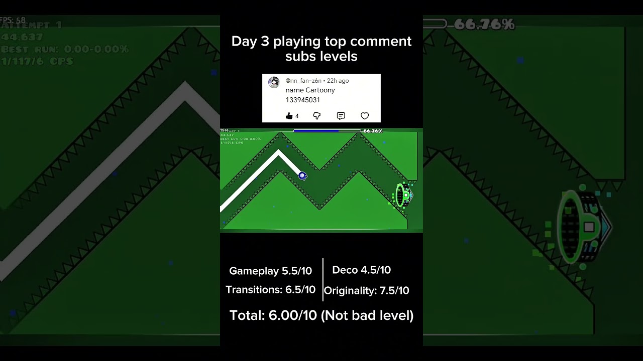 Comment ur level✌️