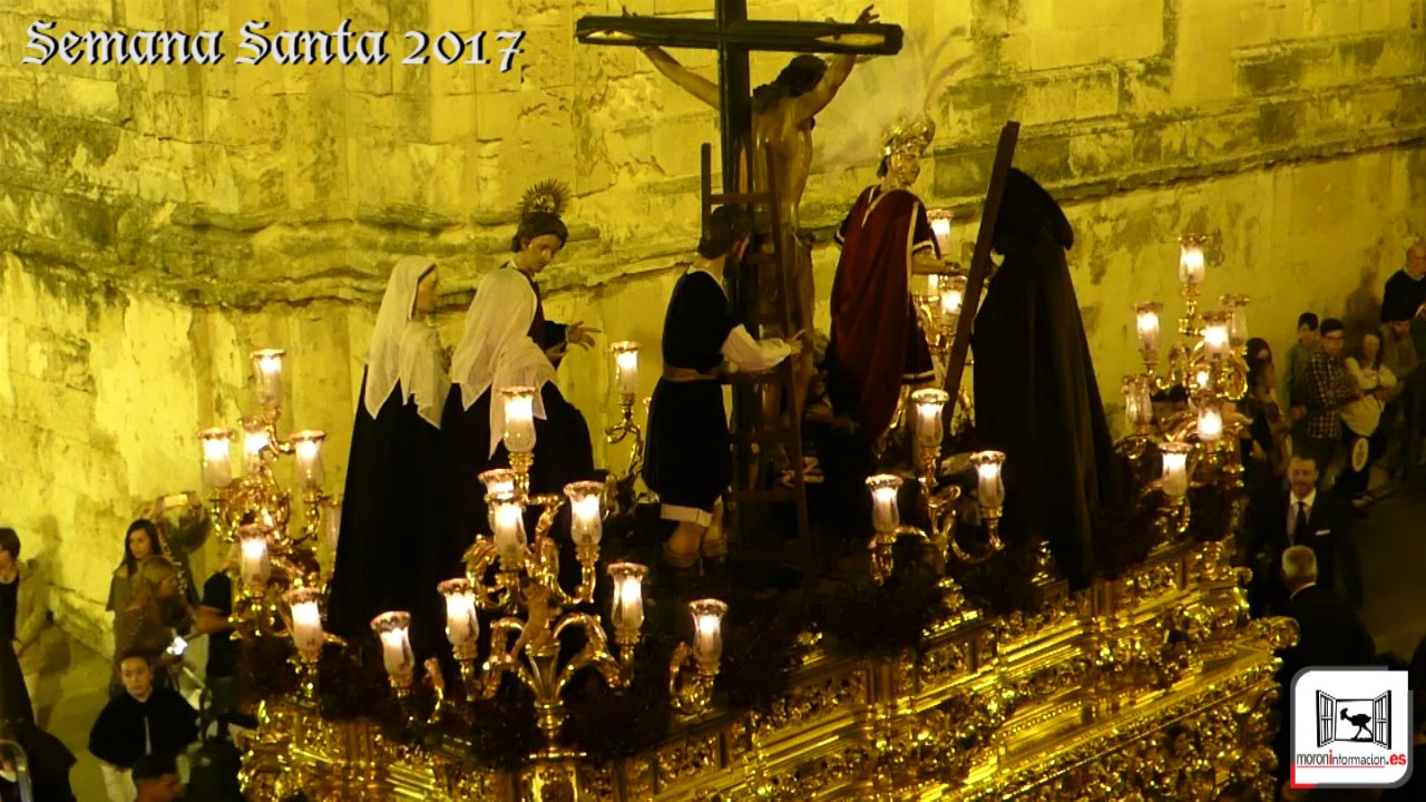 SEMANA SANTA DE MORON 2017, Cristo del Calvario y Ntra. Sra. del Mayor Dolor, Lunes Santo