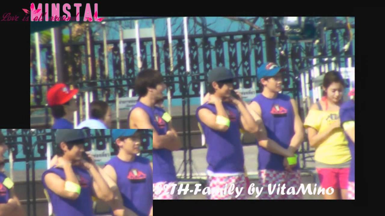 [Fancam] Minho and Krystal - Pattaya 1