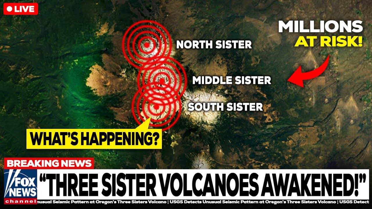 USGS Detects Unusual Seismic Pattern at Oregon&rsquo;s Three Sisters Volcano