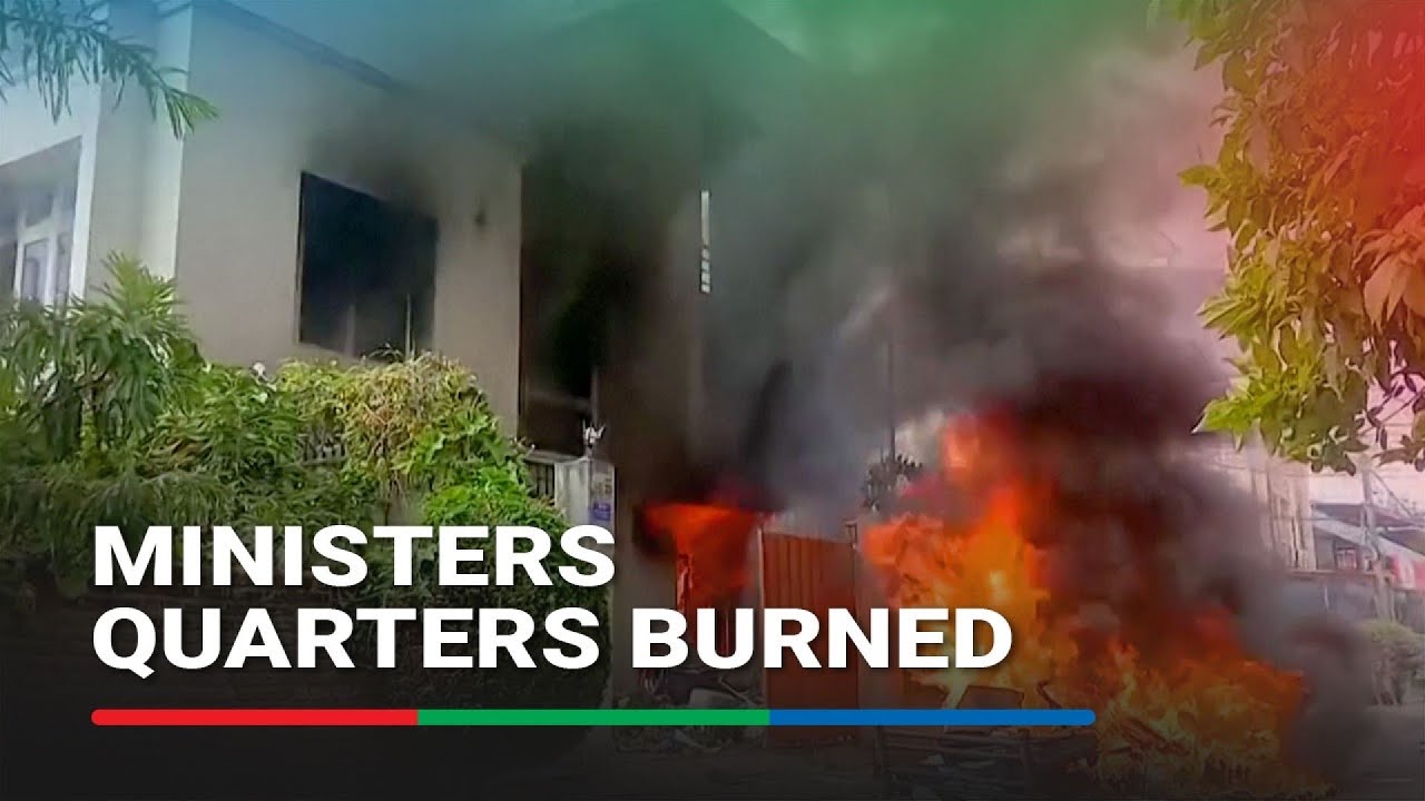 Protesters burn ministers' quarters as anti-corruption protests spiral in Nepal | ABS-CBN News