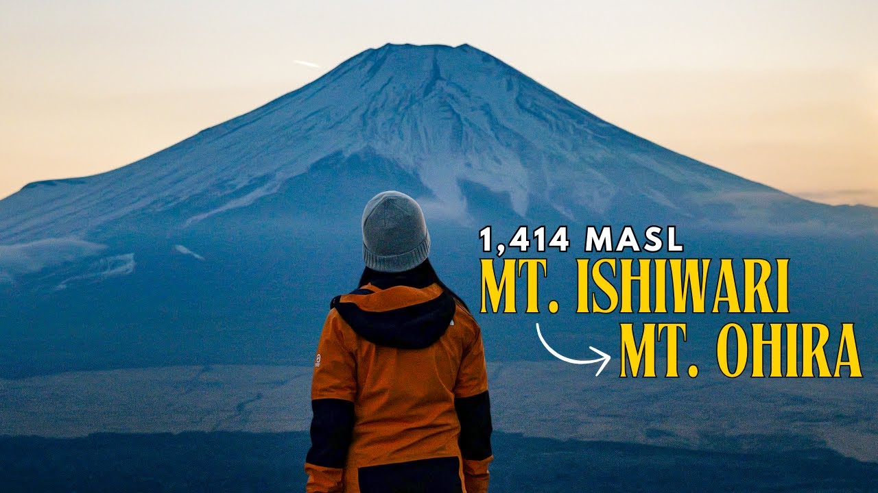 Mt. Ishiwari to Mt Ohira | 石割山→大平山: A Day Hike With the BEST Mt. Fuji Views