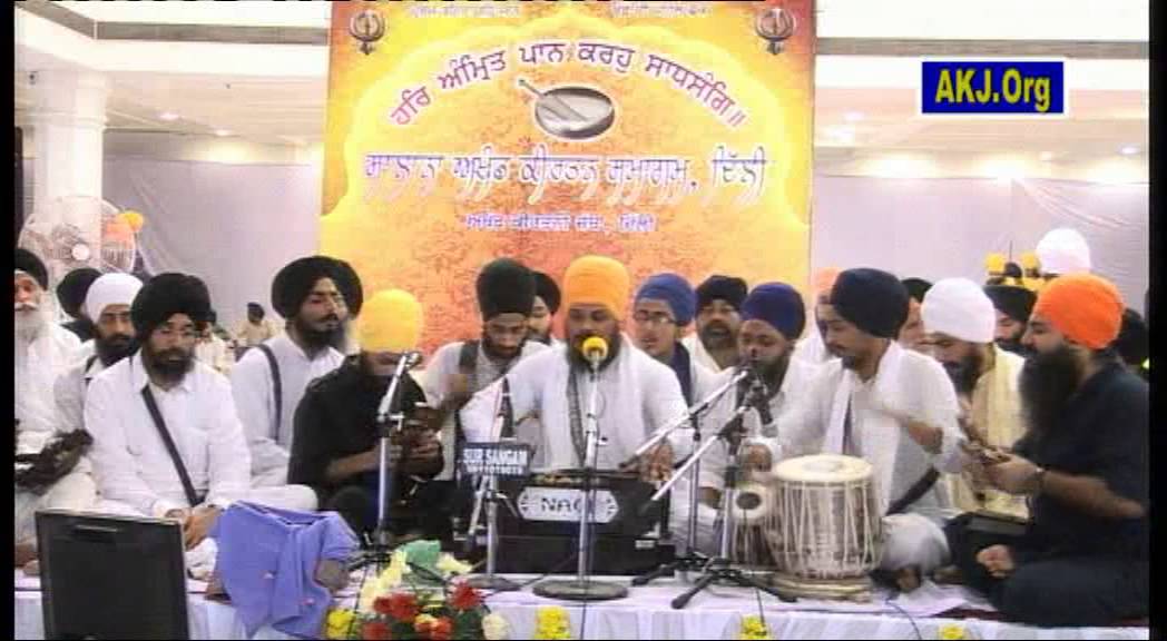 032 Delhi Samagam   12 13 Oct2013 Rainsabai   Bhai Mehtaab Singh Jee Amritsar)