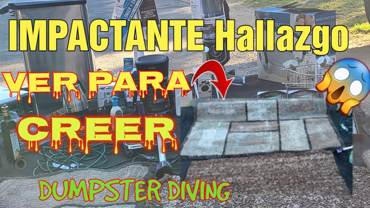♻️IMPACTANTE Hallazgo😱VER PARA CREER/Dumpster Diving/Lo Que Tiran en USA 🇺🇸