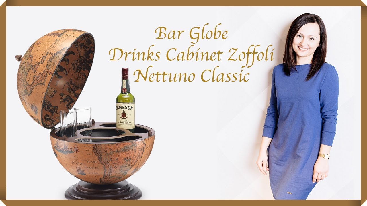 Bar Globe Drinks Cabinet Zoffoli Nettuno Classic