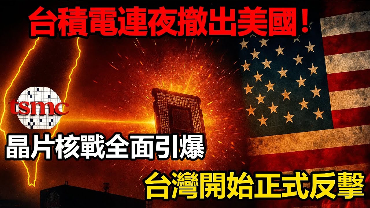 台灣台積電撤美：非對抗行為，而是企業基於產業的正常決策