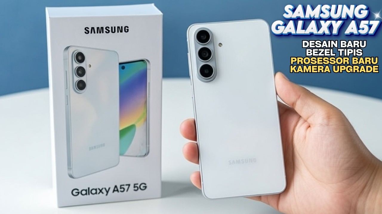 INI BARU UPGRADE SERIUS‼️SAMSUNG GALAXY A57 5G RILIS, BIKIN A56 TERLUPAKAN