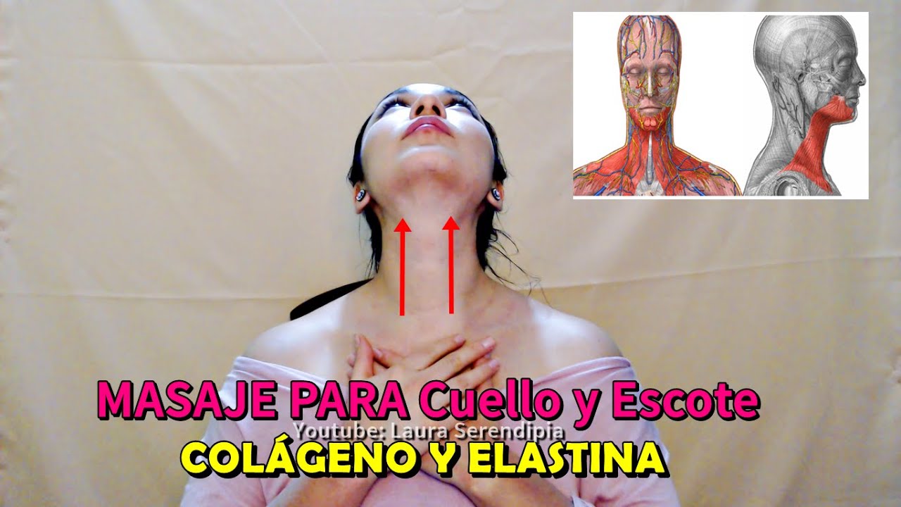 Masaje Cuello y Escote Drenaje Linfático / massage neck
