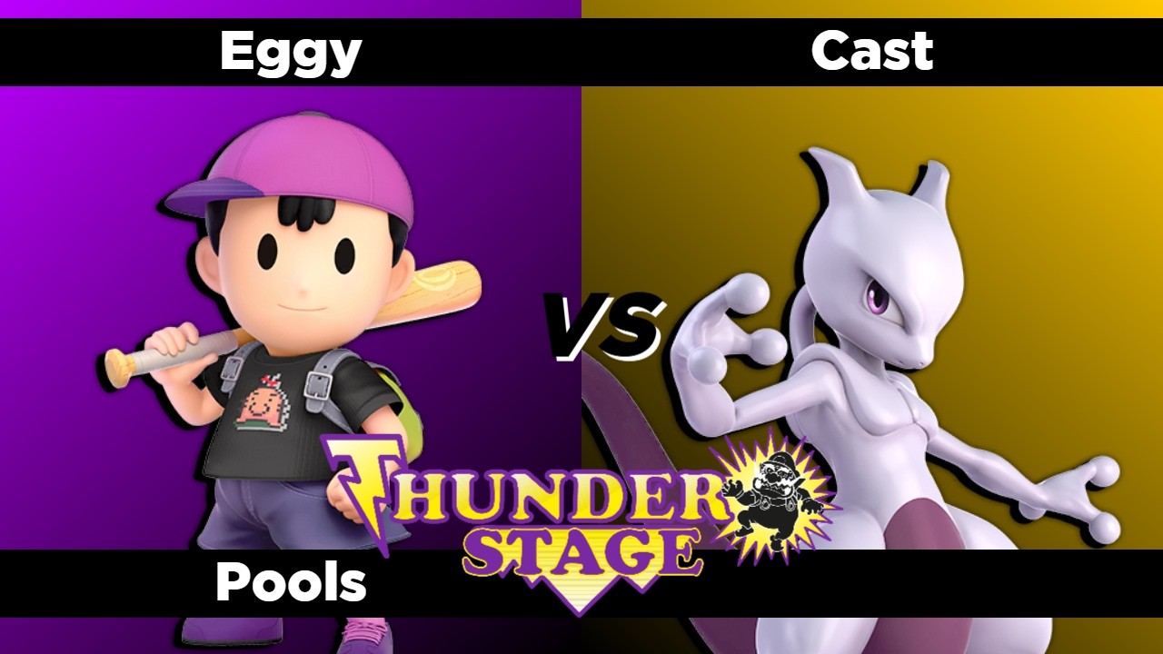TS 86 - Eggy (Ness) Vs. Cast (Mewtwo) Smash Ultimate - SSBU