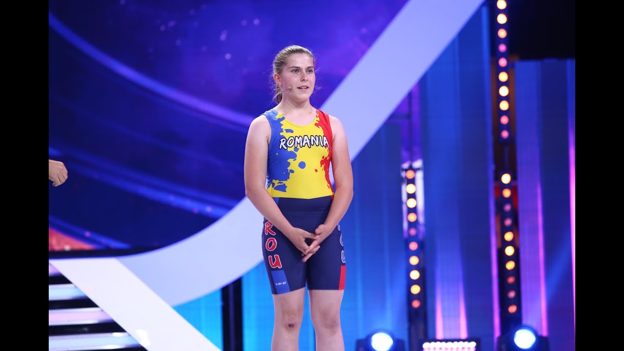 Nu are cum să nu te emoționeze! Ana Maria Rață, campioană națională la haltere la vârsta de 11 ani