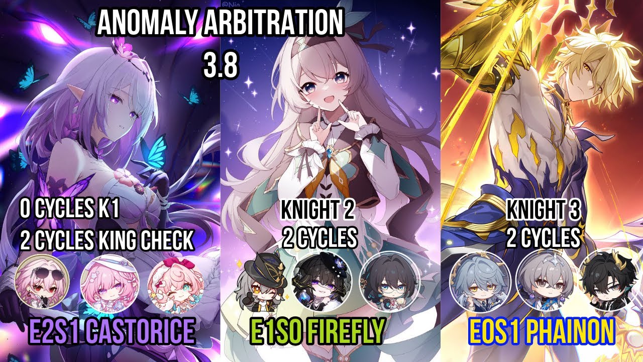 NEW ANOMALY ARBITRATION 3.8 Honkai Star Rail