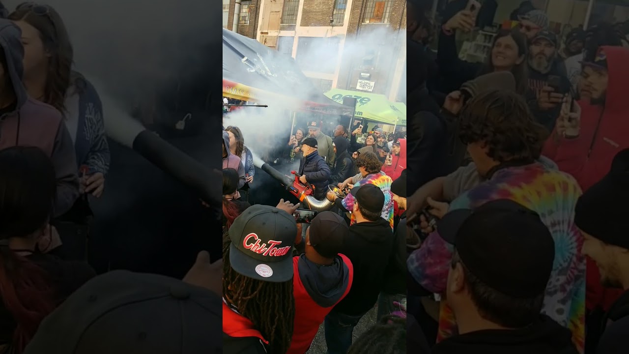 The Cannon at the High Times Cannabis Bazzar in Michigan!