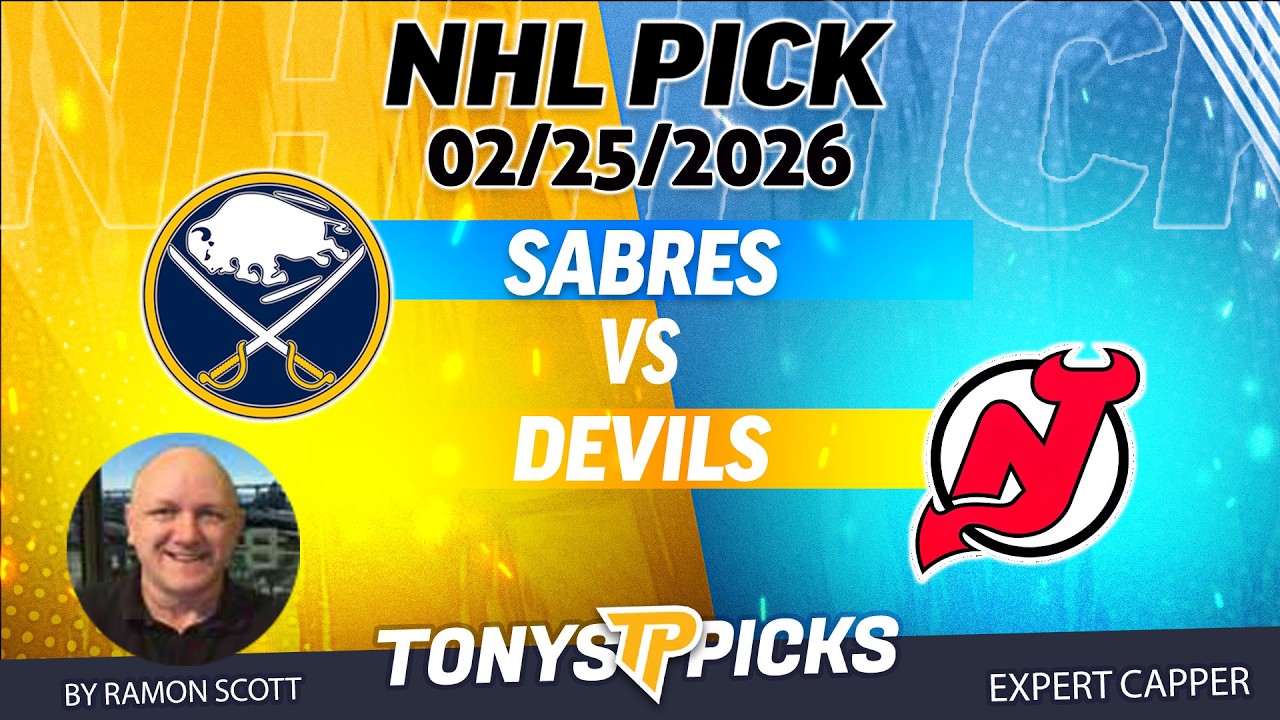 Sabres vs. Devils NHL Betting Odds & Picks, 2/25/26 | Night Moves Show