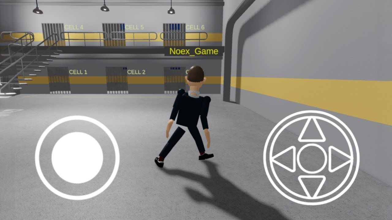 😂 RUN FROM THE FAT COP! 👮‍♂️ Roblox Prison Escape #roblox #sehar #funny