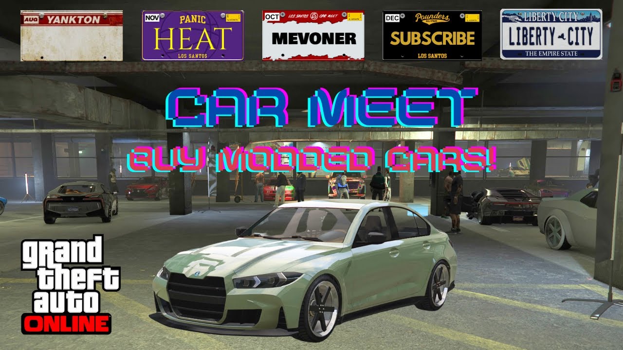 GTA 5 Online - LS Car Meet Buy NEW MODDED CARS! {PS5} - JOIN IN! 