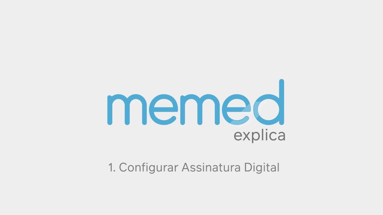 Configurar Assinatura Digital