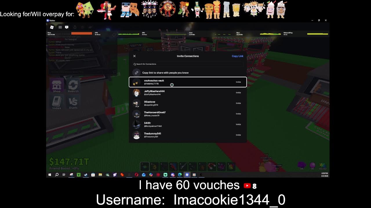 Server Hopping in Steal a Brainrot + Beanie Method