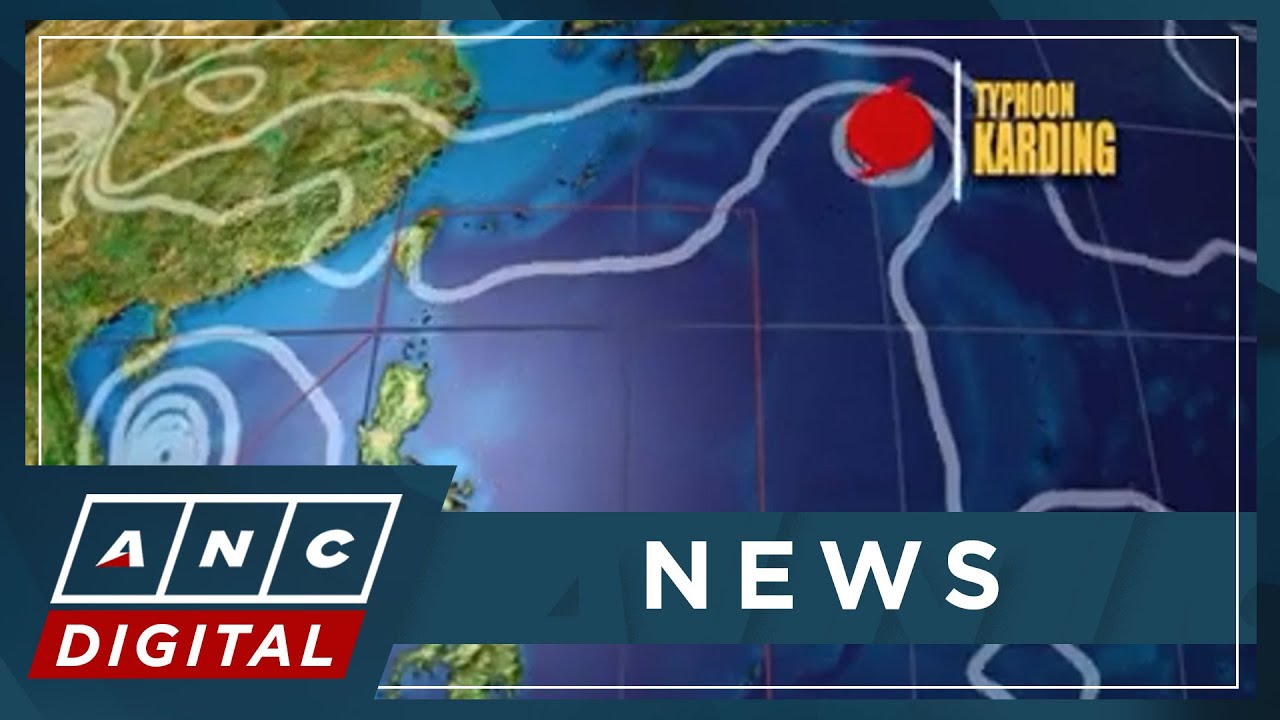 Typhoon Karding exits PH, but rains still expected | ANC