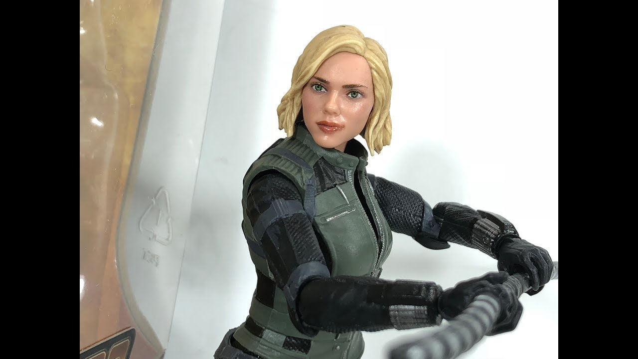 Marvel Legends Avengers Infinity War Black Widow Chefatron Review