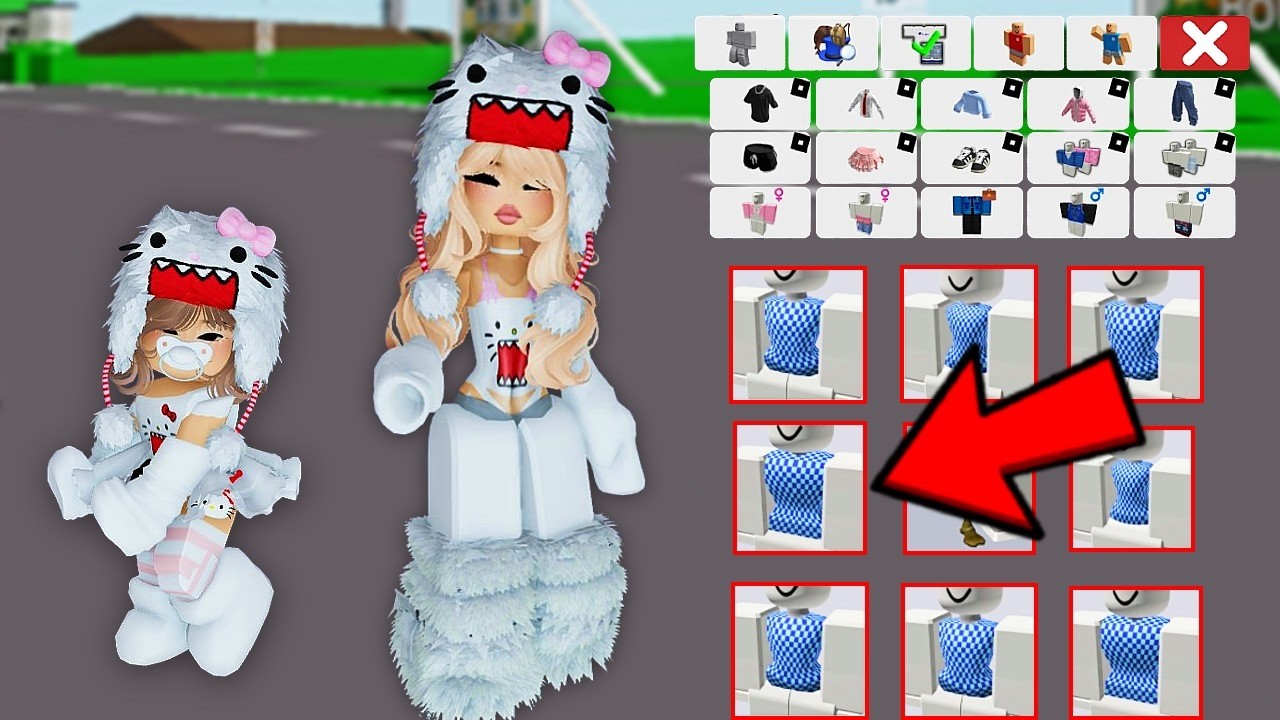 DUAS SKINS PATY E BABY DESBLOQUEADAS COM CÓDIGOS NO BROOKHAVEN! OLHA ISSO