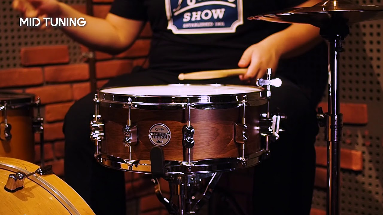 PDP Maple Walnut 14x5.5 Snare Drum Demo (Limited Edition)