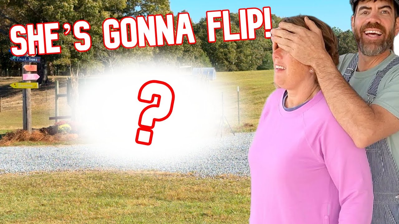 A BIG Farm Surprise That She Did Not See Coming!