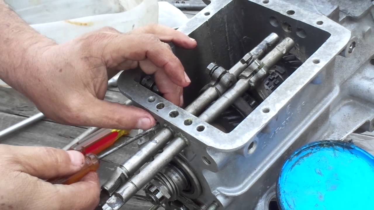 Caja de velocidades Citroen 2CV - 3CV - Montaje Varillas - Video 3/3