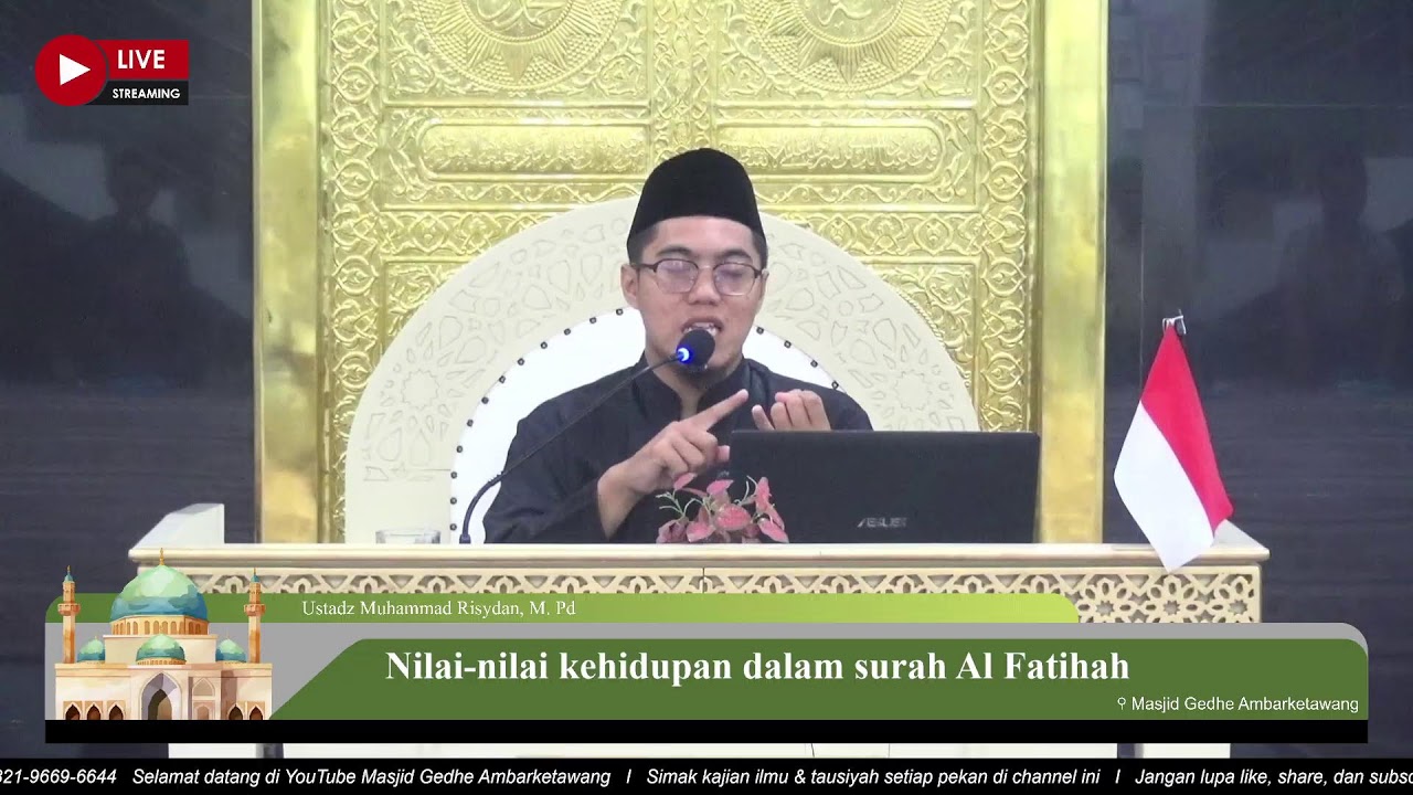 (LIVE)Ceklist Muslim : Apa saja yang perlu disiapkan menjelang Ramadhan - Masjid Gedhe Ambarketawang