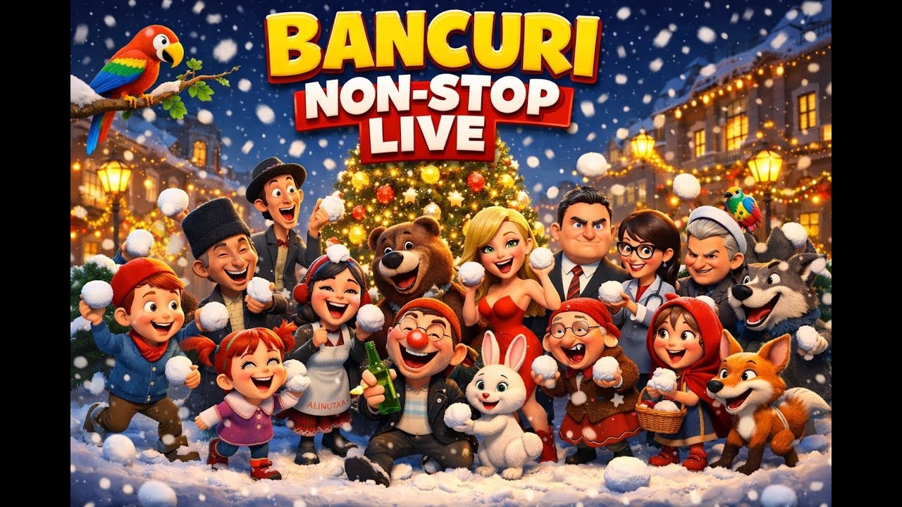 BANCURI NON-STOP LIVE | Cele Mai Tari Bancuri Românești