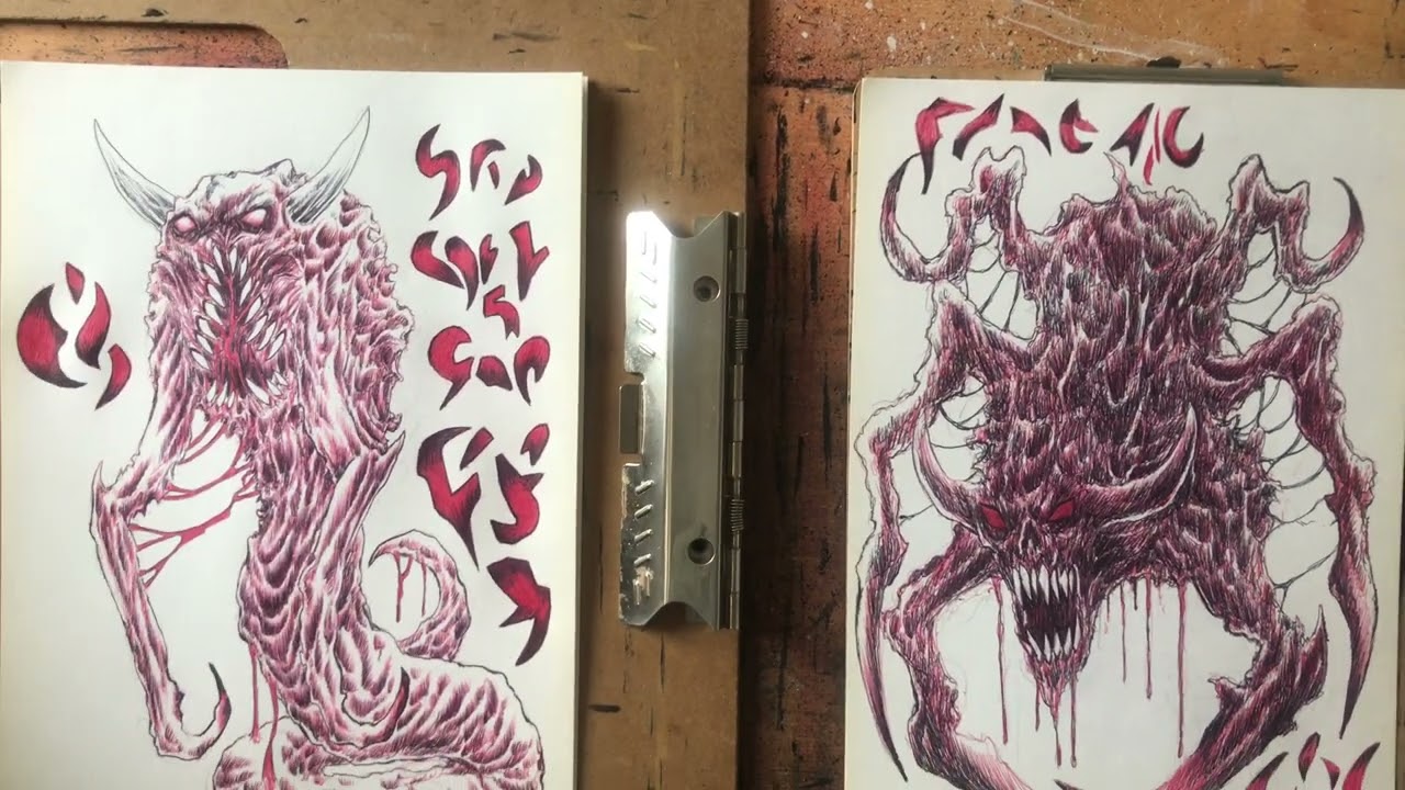 Evil Dead Art Project And Vlog Update