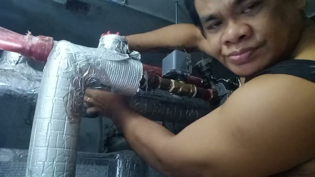 How to replaced motorized valve,chilled water