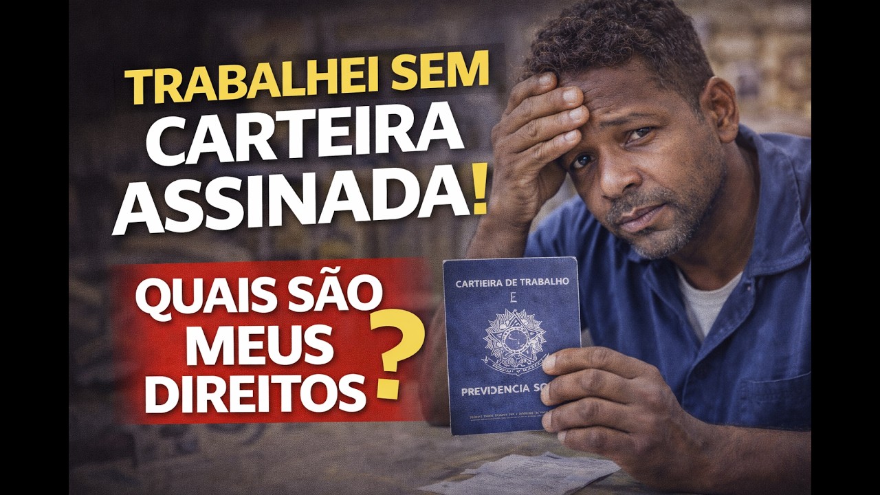 Trabalhei sem carteira assinada: posso processar a empresa?