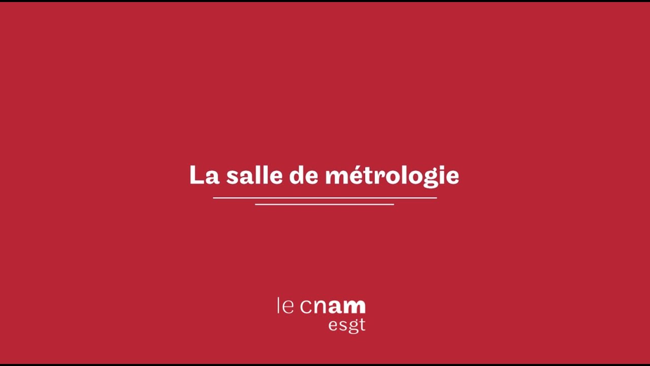 La salle de m&eacute;trologie de l'ESGT