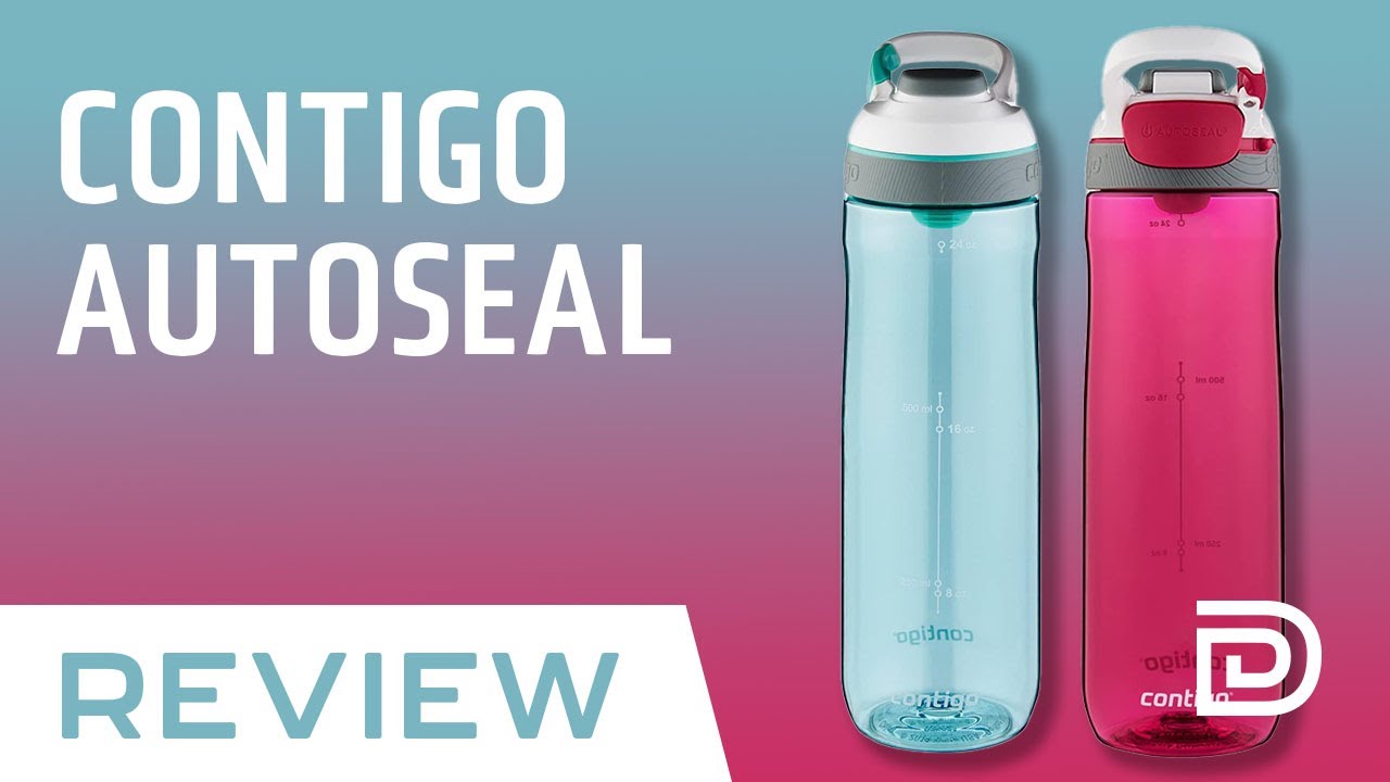 BEST WATER BOTTLE UNDER $10 | Contigo AUTOSEAL Cortland Water Bottle Review