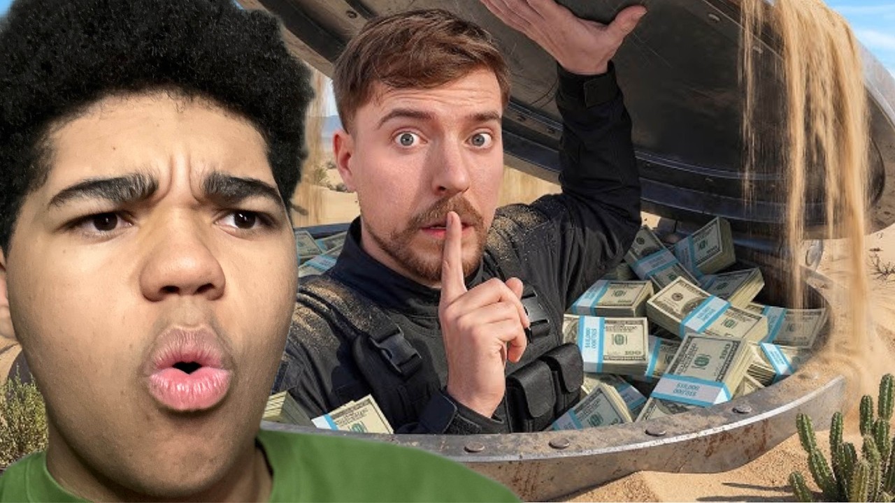 Mr mrbeast do a First To Find $1,000,000, Keeps.. It! (Reaction Time)