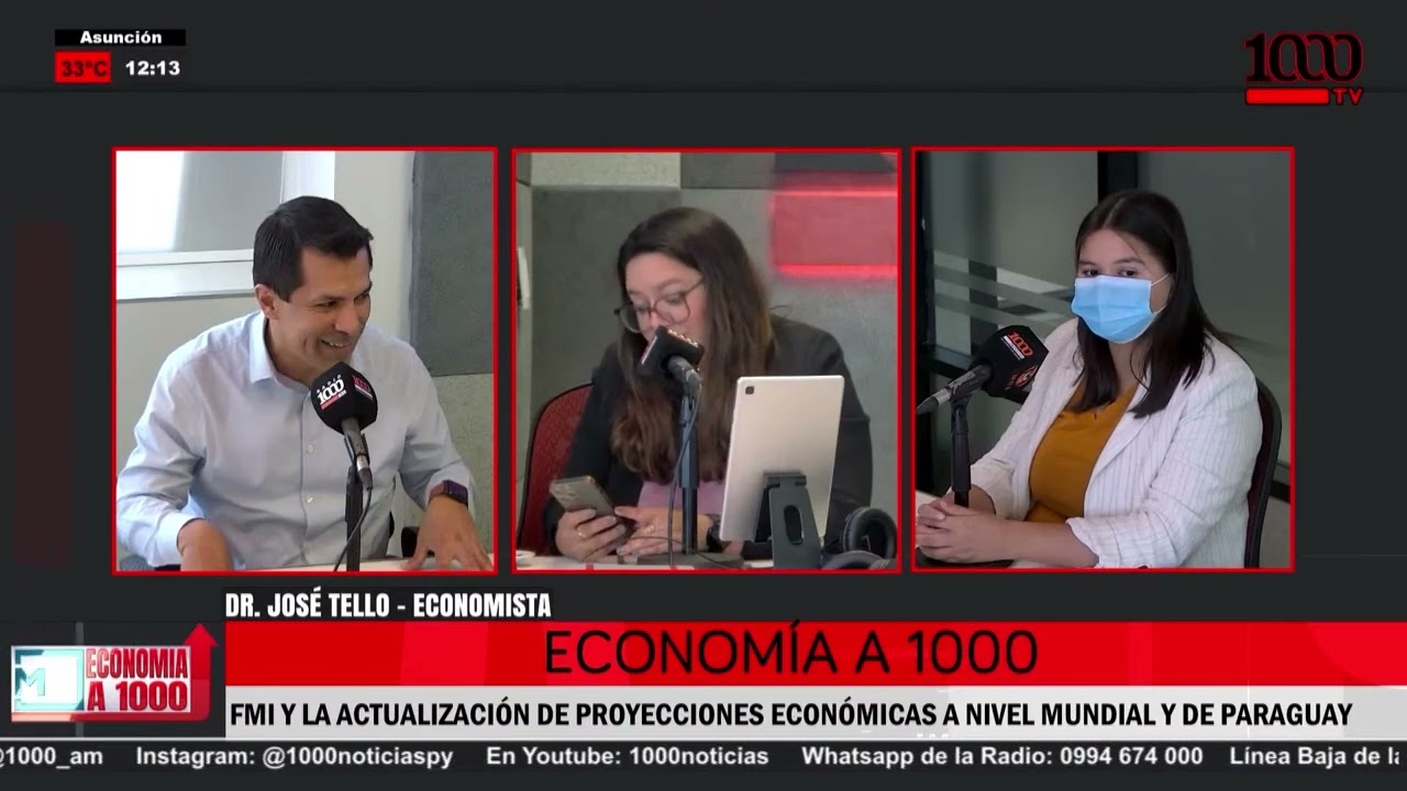 FMI y la actualización de proyecciones económicas a nivel mundial y de Paraguay