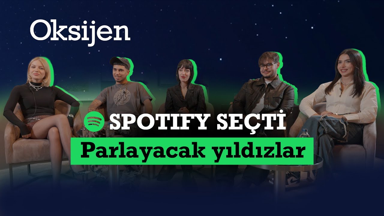 Spotify  RADAR'a seçilen Baran Mengüç, Ceren Sagu, Lotusx, Rana Türkyılmaz ve TUANA anlatıyor.