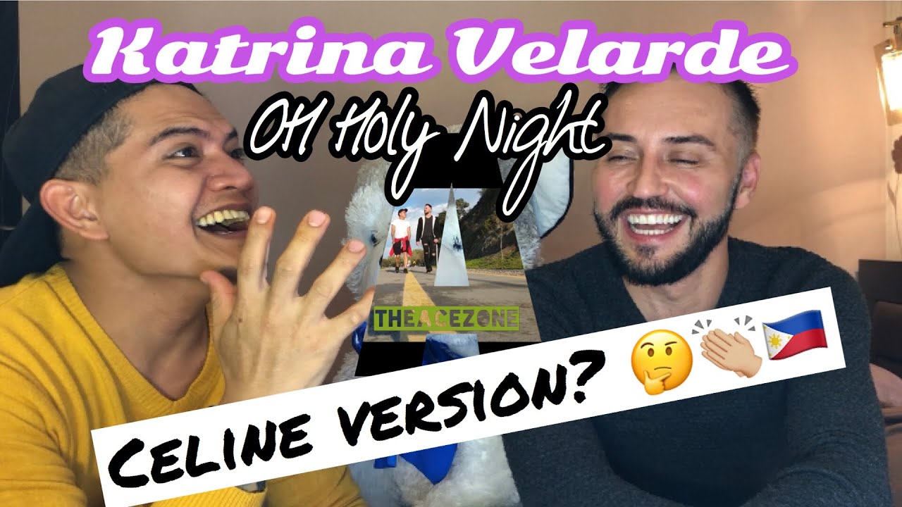 Singer Reacts | Katrina Velarde - Oh Holy Night