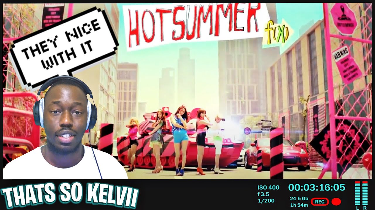 f(x) 에프엑스 'Hot Summer' MV | REACTION