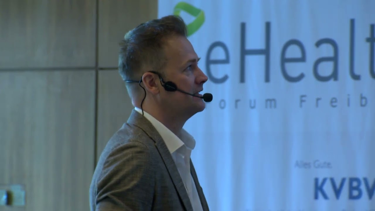 Dr. Florian Fuhrmann, gematik, Vortrag beim eHealth Forum Freiburg 2025