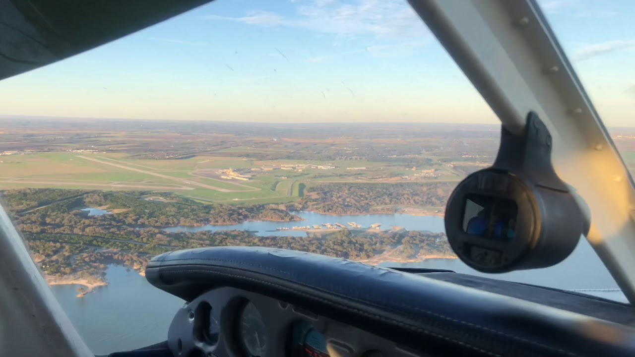 Landing in Waco Regional, Texas (KACT)