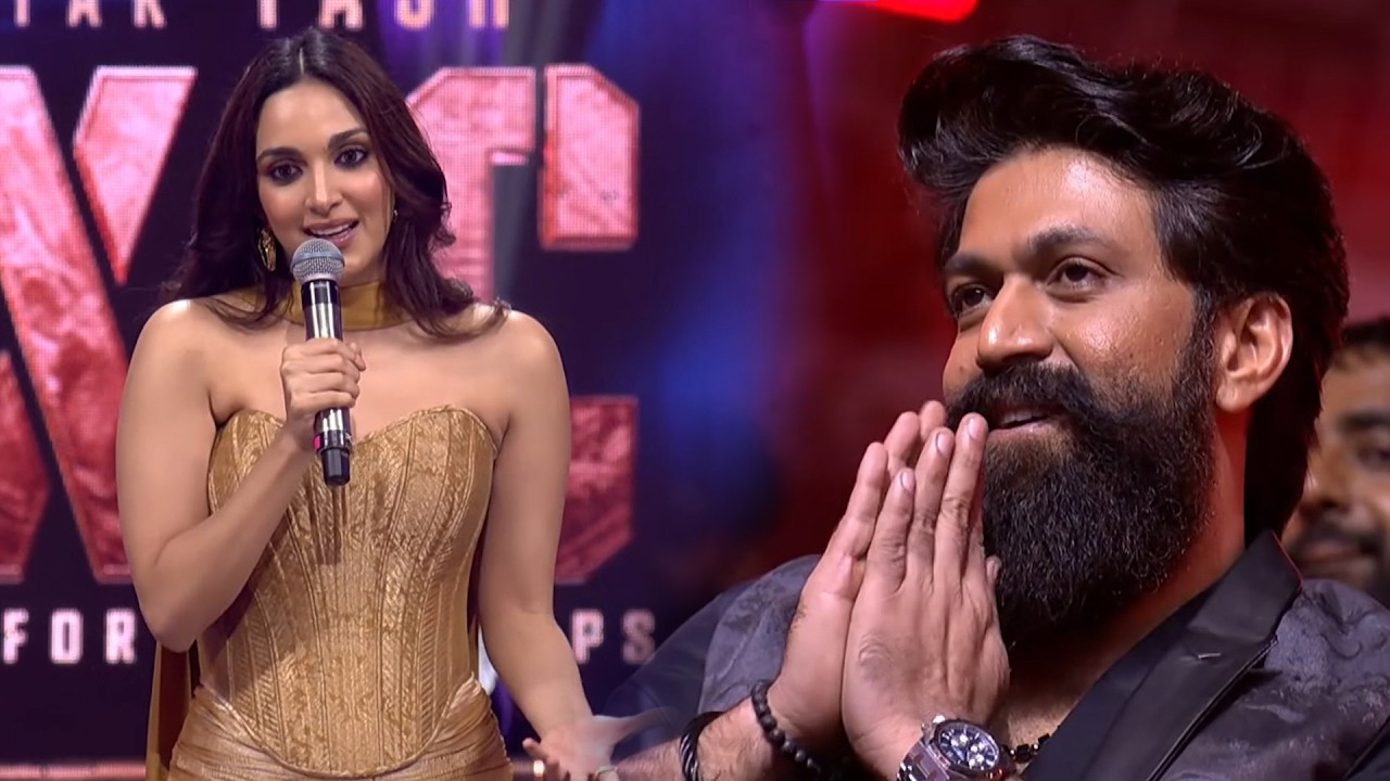 Kiara Advani Superb Speech About Rocking Star Yash 🔥 | Toxic Pre Release Event Chennai | JM Trends